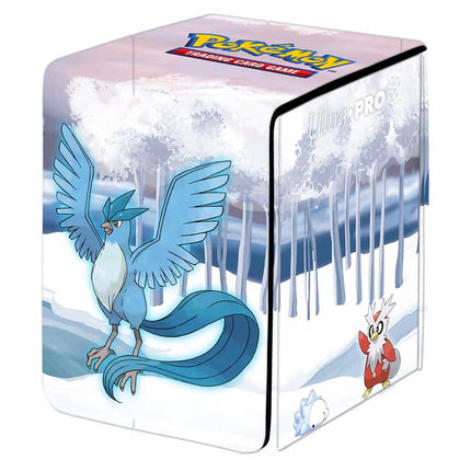 Pokemon Alcova Flip Deck Box - Frosted Forest - L’emporio dell’avventuriero