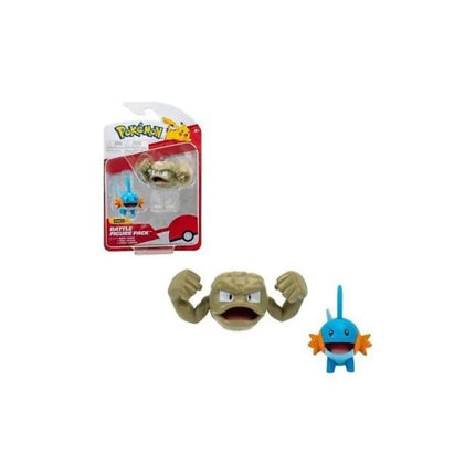 Pokemon Battle Figure Set - Mudkip & Geodude - L’emporio dell’avventuriero