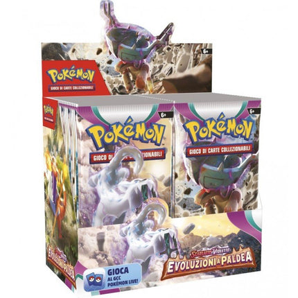Pokemon Scarlatto e Violetto - Evoluzioni a Paladea - Box (36 Buste IT) - L’emporio dell’avventuriero