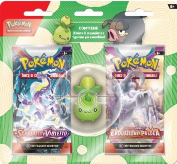 Pokemon - Scarlatto e Violetto + Evoluzioni a Paladea+Mini Figure Smoliv - L’emporio dell’avventuriero