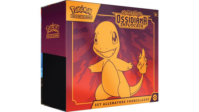 Pokemon Scarlatto e Violetto - Ossidiana Infuocata (Set Allenatore Fuoriclasse) - L’emporio dell’avventuriero