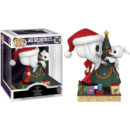 Pop Funko - Nightmare Before Christmas: 30th Anniversary - Jack & Zero W/Tree - L’emporio dell’avventuriero