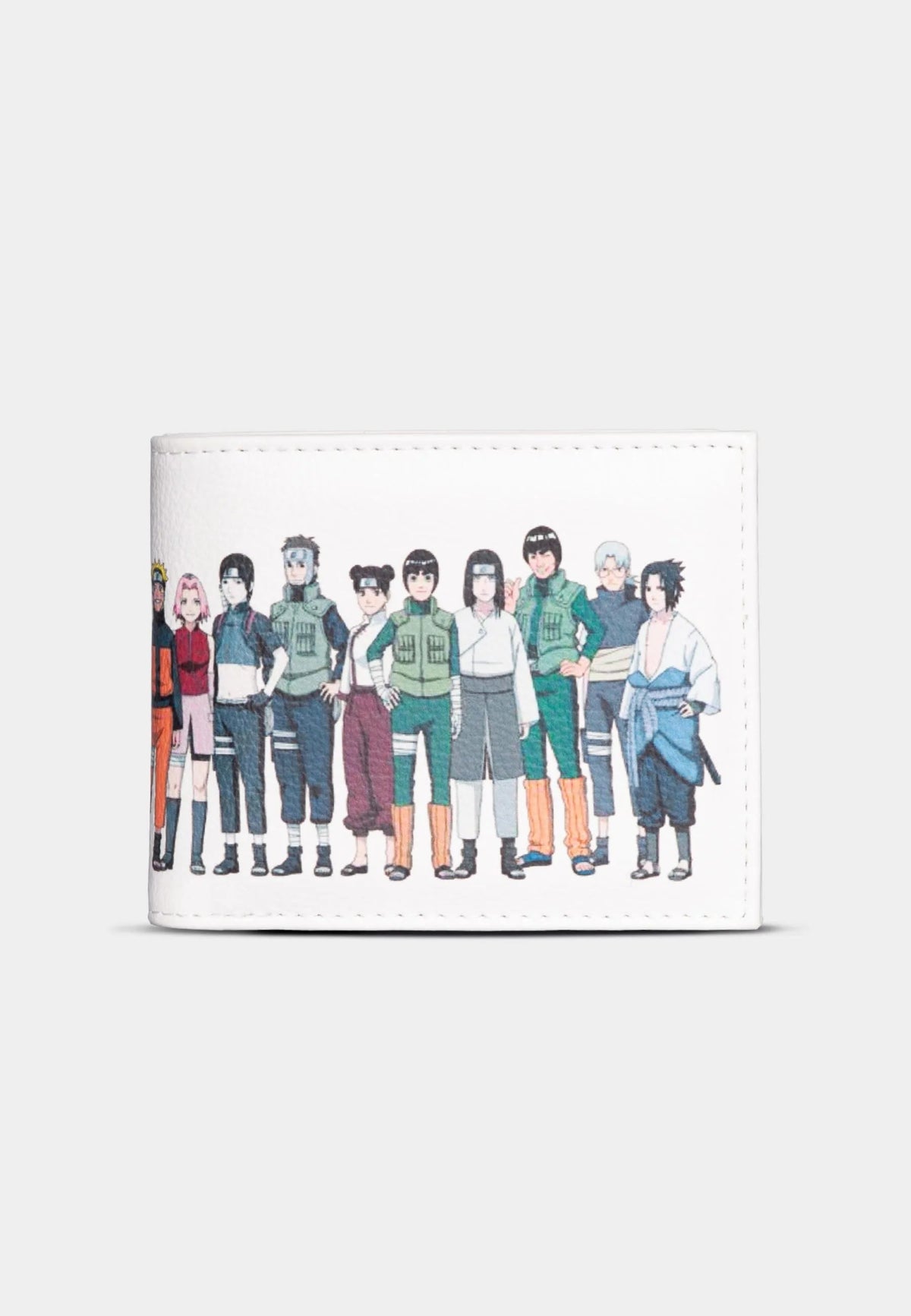 Portafogli Naruto: Shippuden - Ninja Group: portafoglio bianco con il gruppo di ninja