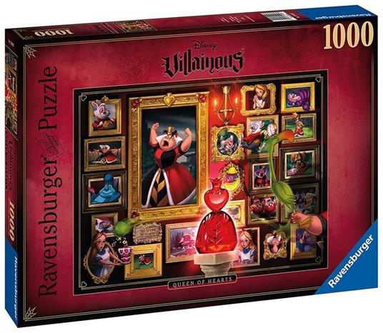 Puzzle Disney Villainous - Queen Of Hearts - L’emporio dell’avventuriero