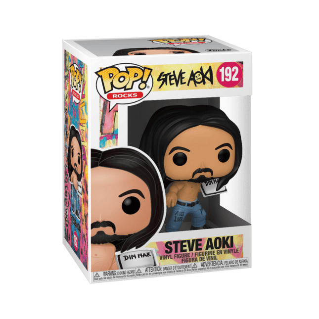 Rocks - Pop Funko Vinyl Figure 192 Steve Aoki W/Cake - L’emporio dell’avventuriero