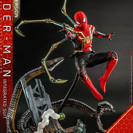 Spider-Man (Tuta Integrata) - mms624 Versione Deluxe in Scala 1/6 - Hot Toys - L’emporio dell’avventuriero