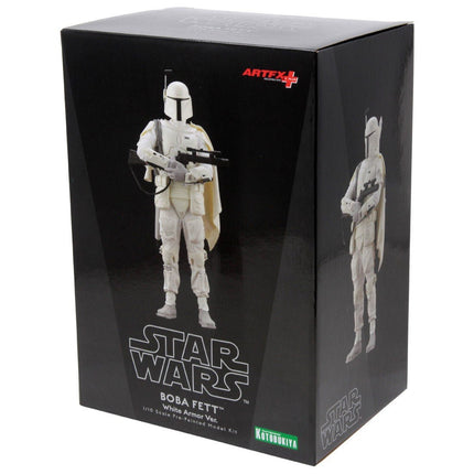 Star Wars Boba Fett White Armor ArtFX Statue - L’emporio dell’avventuriero