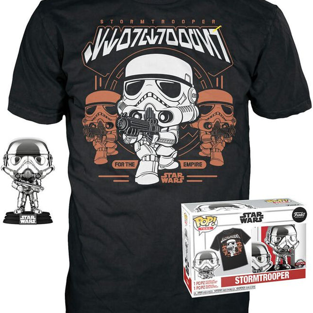 Star Wars - Funko Pop & Tee Box - Stormtrooper (T-shirt M) - L’emporio dell’avventuriero