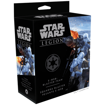 Star Wars Legion - Squadra Blaster Pesante E-Web - L’emporio dell’avventuriero