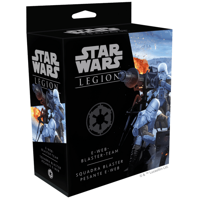 Star Wars Legion - Squadra Blaster Pesante E-Web - L’emporio dell’avventuriero