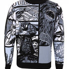 Star Wars Maglione Natalizio - Comics Pannel Blue - L’emporio dell’avventuriero