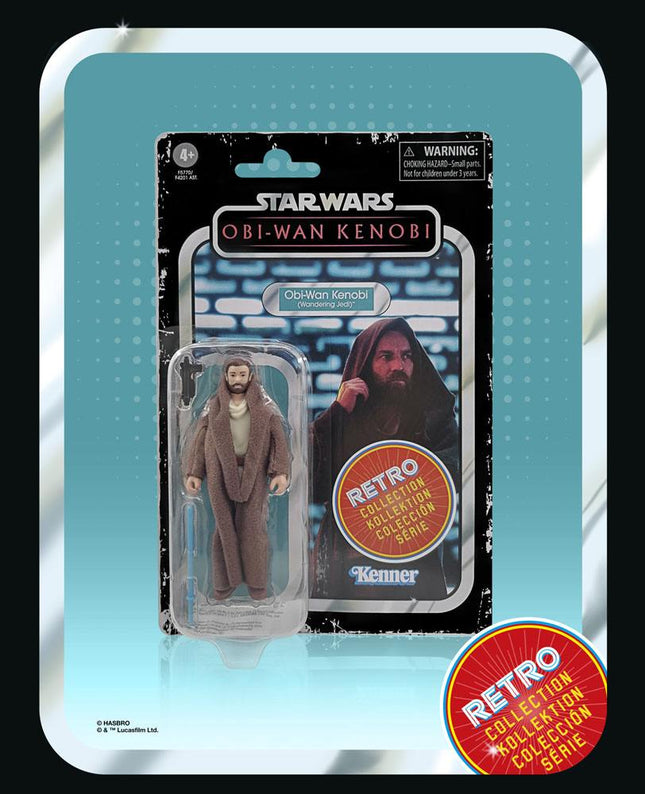 Star Wars Obi-Wan Kenobi Retro Figure - Obi-Wan Kenobi (Awandering Jedi) - L’emporio dell’avventuriero