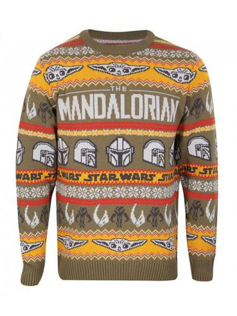 Star Wars: The Mandalorian Maglione Natalizio - Repeat (Verde) - L’emporio dell’avventuriero