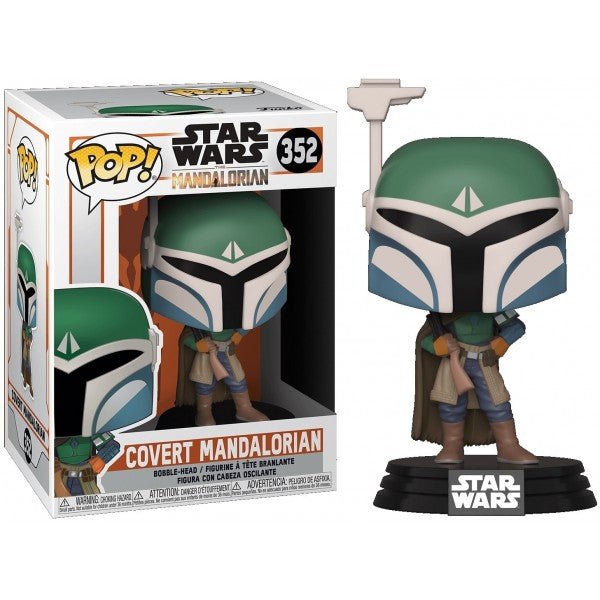 Star Wars - The Mandalorian - Pop Funko Vinyl Figure 352 Covert Mandalorian (MT) - L’emporio dell’avventuriero