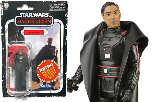 Star Wars The Mandalorian Retro Action Figure - Moff Gideon - L’emporio dell’avventuriero