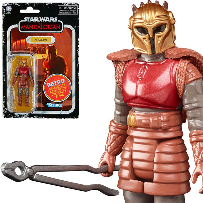 Star Wars The Mandalorian Retro Action Figure - The Armorer - L’emporio dell’avventuriero