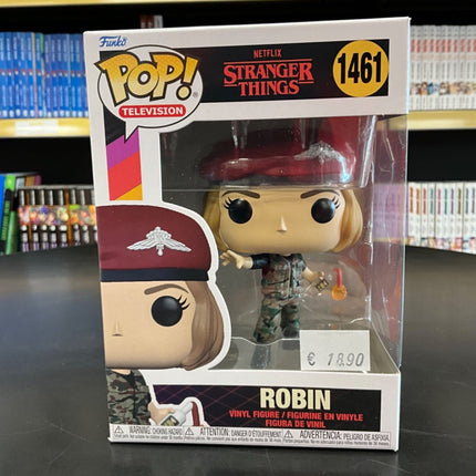 Stranger Things Hunter Robin con Cocktail - Pop Funko 1461 - L’emporio dell’avventuriero