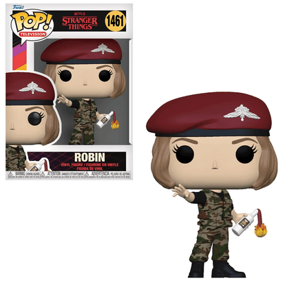 Stranger Things Hunter Robin con Cocktail - Pop Funko 1461 - L’emporio dell’avventuriero