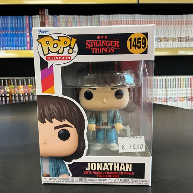 Stranger Things Jonathan con Mazza da Golf - Pop Funko 1459 - L’emporio dell’avventuriero