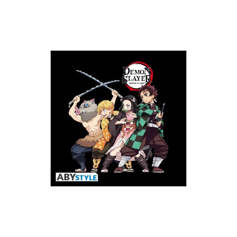 T-shirt Demon Slayer - Group of Heroes – dettaglio della grafica