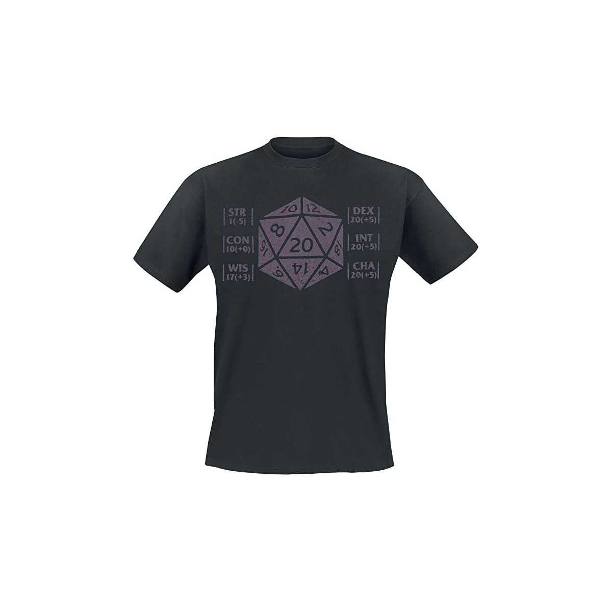 T-shirt Dungeons & Dragons - Dado Skull