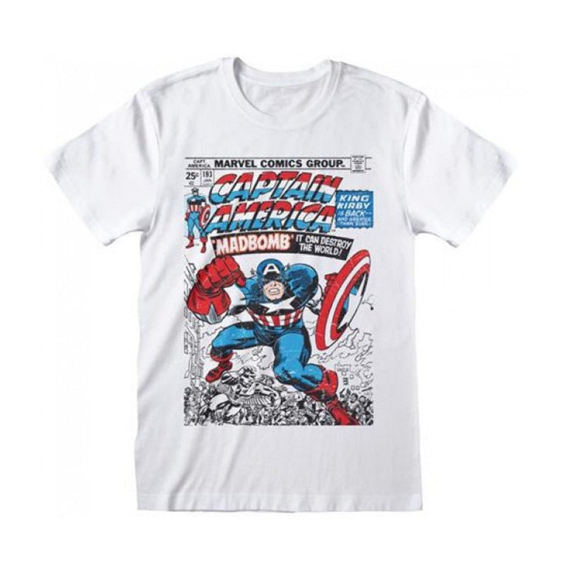T-shirt Marvel Comics - Captain America Comic Cover