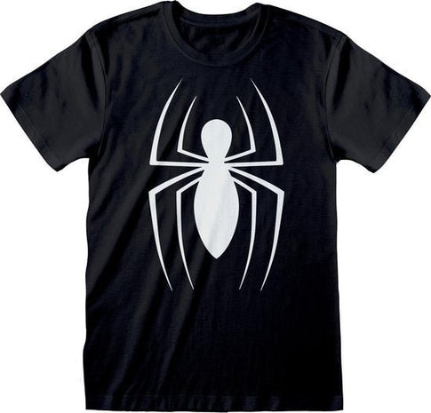 T-shirt Marvel Comics - Spider-Man Black Costume Symbol - L’emporio dell’avventuriero