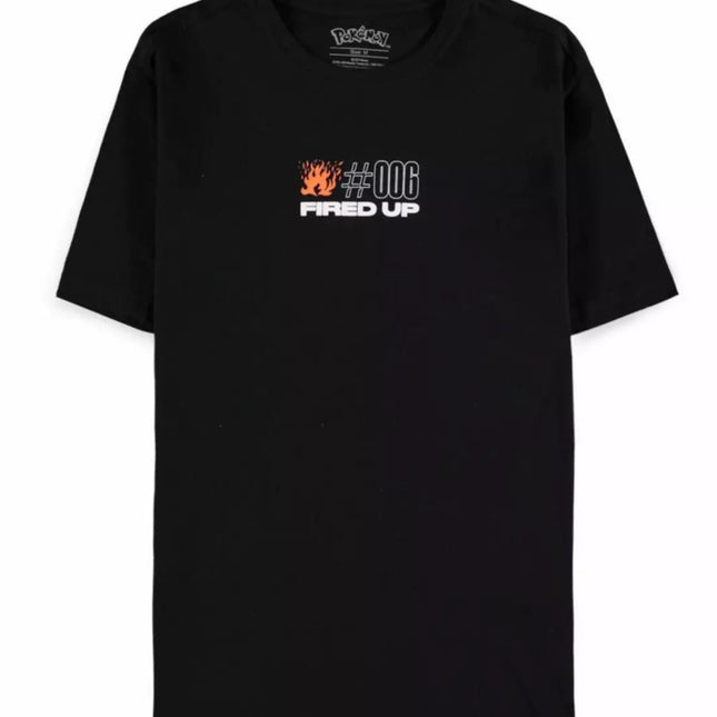 T-shirt Pokemon - Charizard Fired Up - L’emporio dell’avventuriero