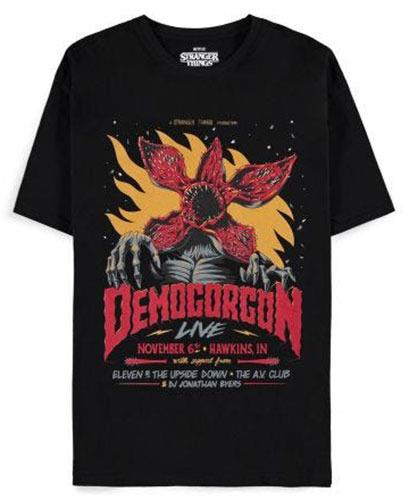 T-shirt Stranger Things - Demogorgon Live