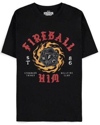 T-shirt Stranger Things - Fireball Him! - L’emporio dell’avventuriero
