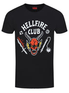 T-shirt Stranger Things - Hellfire Crest