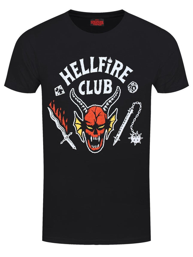 T-shirt Stranger Things - Hellfire Crest