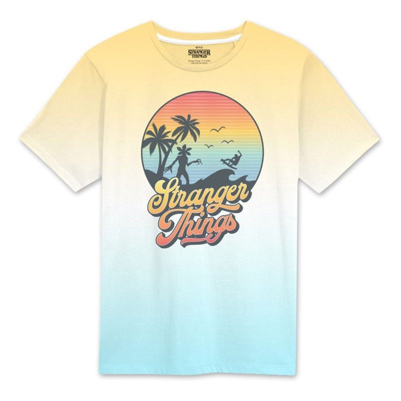T-shirt Stranger Things - Sunset Circle