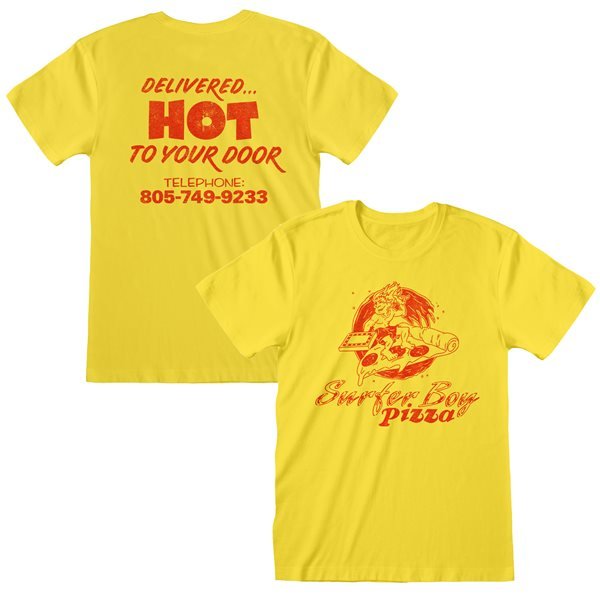 T-shirt Stranger Things - Surfer Boy Pizza