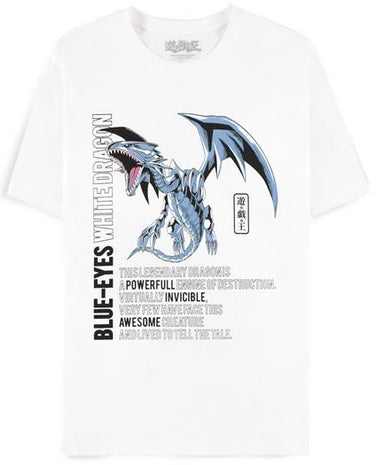 T-Shirt Yu-Gi-Oh! Blue-Eyes White Dragon - L’emporio dell’avventuriero