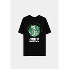 Retro della T-shirt Yu-Gi-Oh! Joey Wheeler con grafica verde