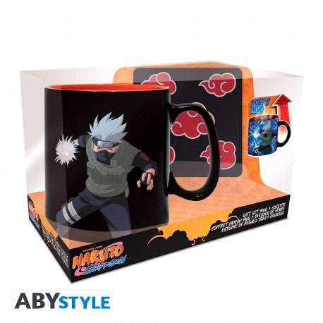 Tazza Naruto Kakashi + Sottobicchiere Akatsuki - L’emporio dell’avventuriero