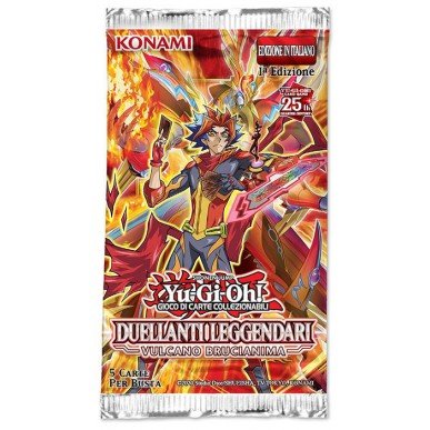Yu-Gi-Oh! Duellanti Leggendari - Vulcano Brucianima - Box (36 buste, IT) - L’emporio dell’avventuriero