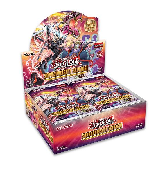 Yu-Gi-Oh! Sopravvissuti Selvaggi - Box (24 buste, IT) - L’emporio dell’avventuriero