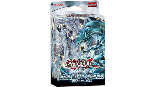 Yu-Gi-Oh! Structure Deck - La Saga del Drago Bianco Occhi Blu (IT) - L’emporio dell’avventuriero
