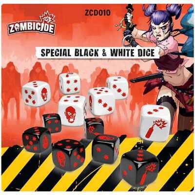 Zombicide 2nd Edition - Special Black and White Dice - L’emporio dell’avventuriero